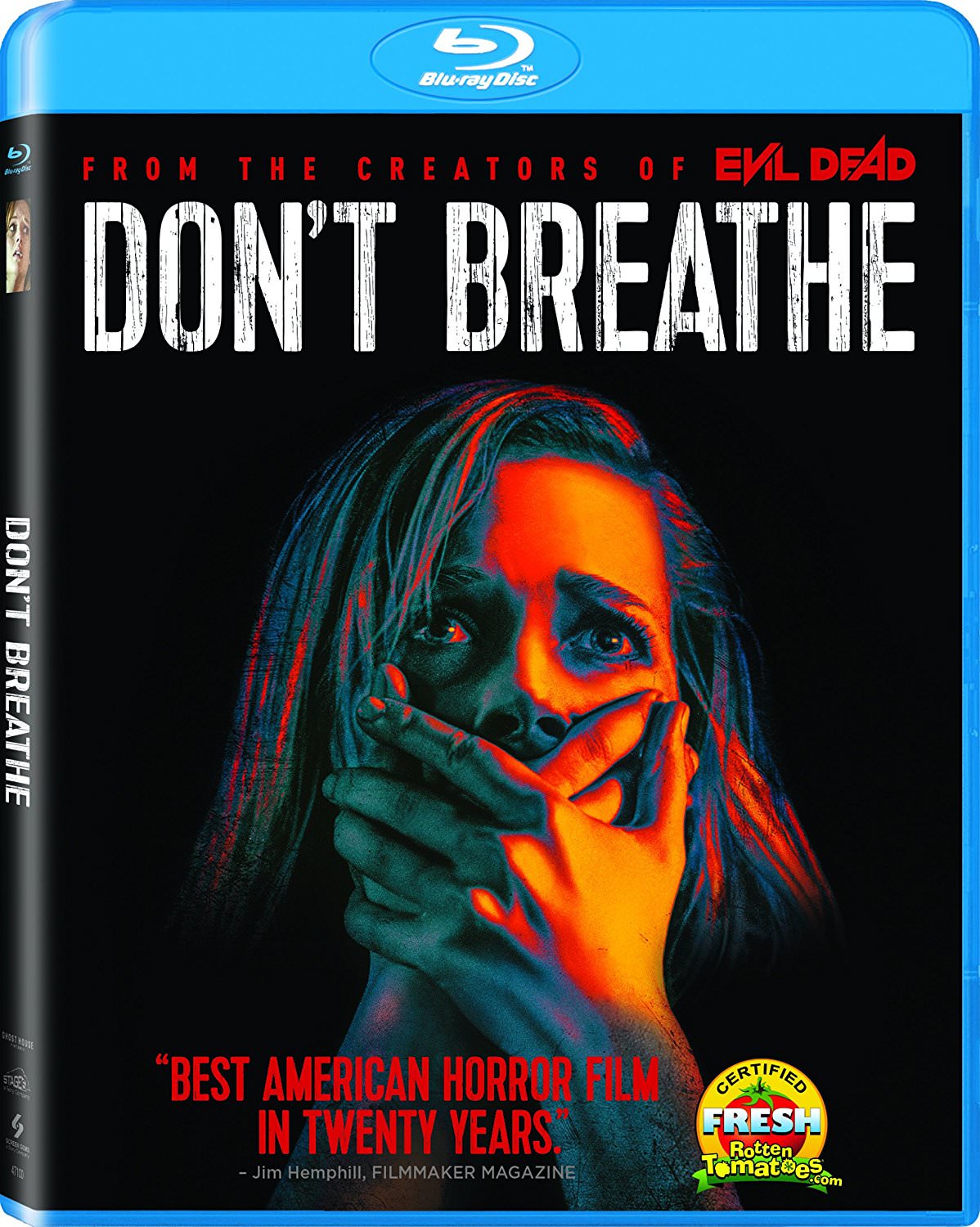Don’t Breathe Blu-ray cover