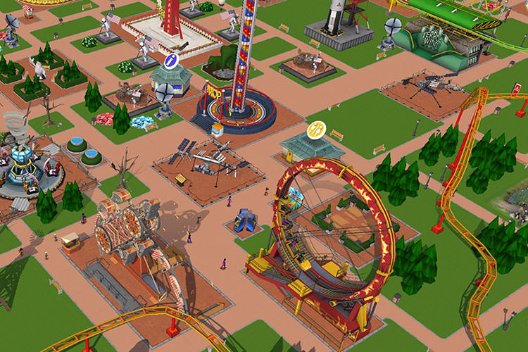 Theme park много денег. Tycoon парк аттракционов. Rollercoaster Tycoon Touch. Roller Tycoon аттракционы. Парк аттракционов ТАЙКУН светлый.