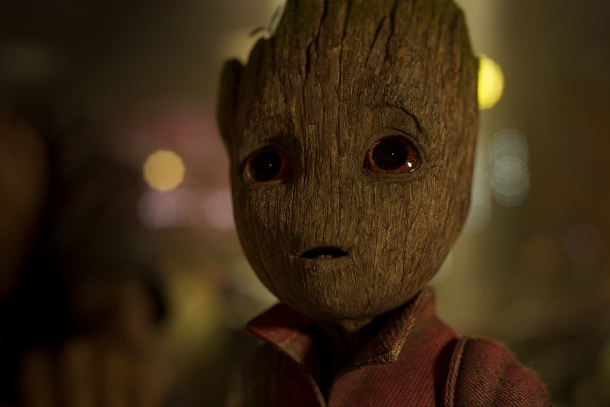 Baby Groot in Guardians of the Galaxy Vol. 2