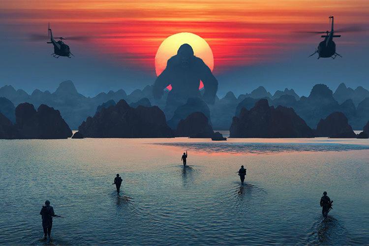 انتشار پوستر IMAX فیلم Kong: Skull Island