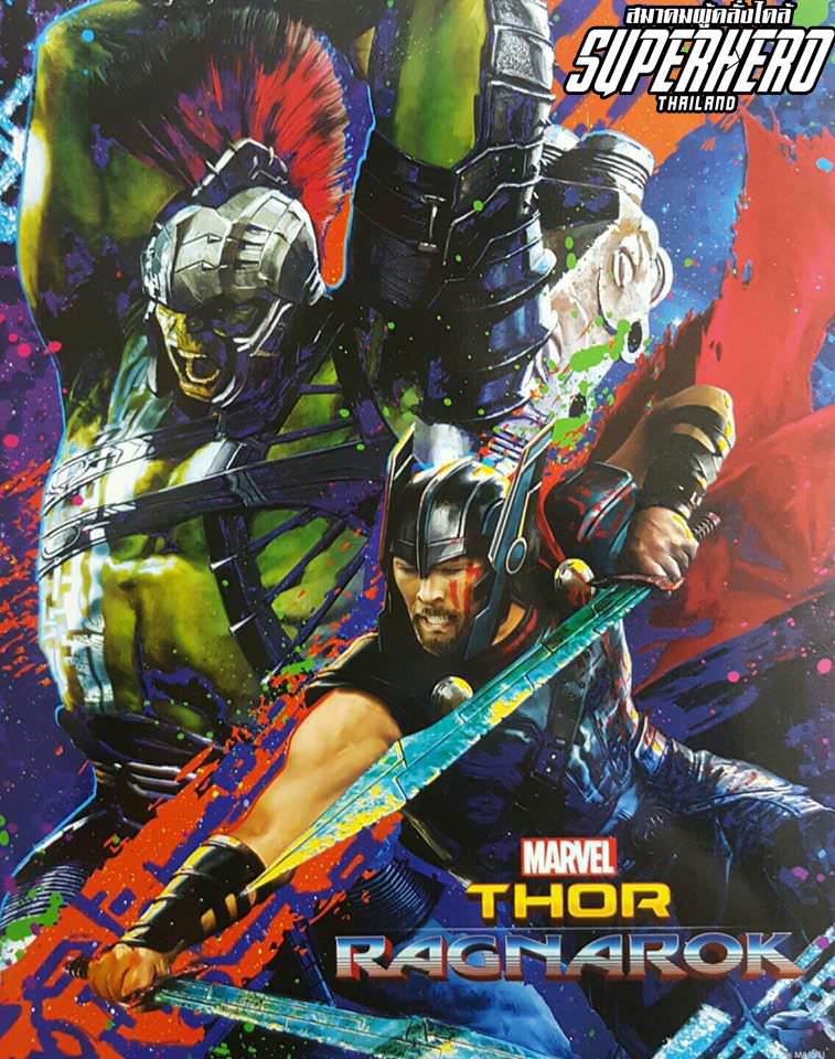 The God Of Thunder And Hulk Go To War In First Amazing Promo Art For THOR: RAGNAROK