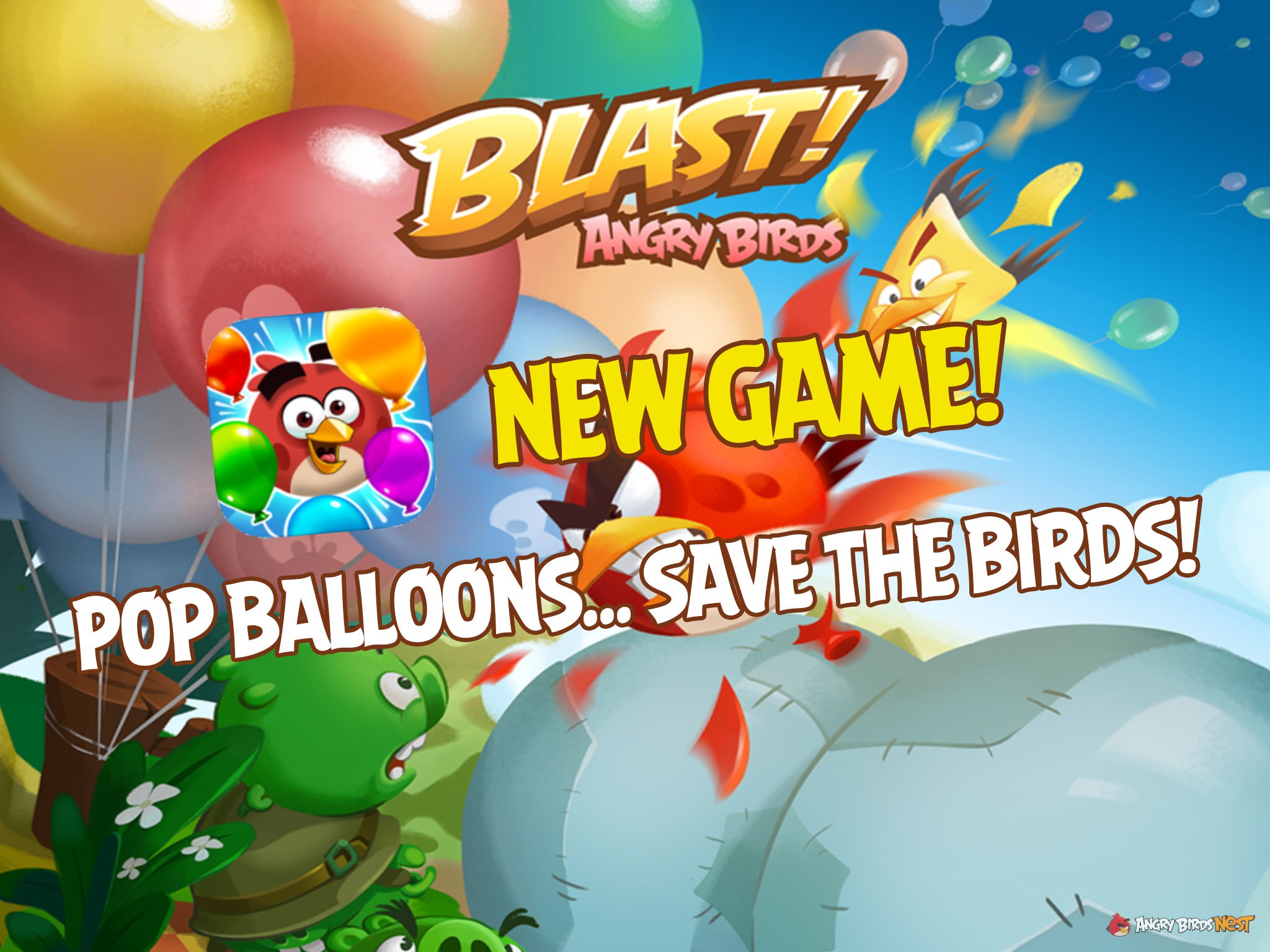 بازی موبایل Angry Birds Blast امروز عرضه خواهد شد