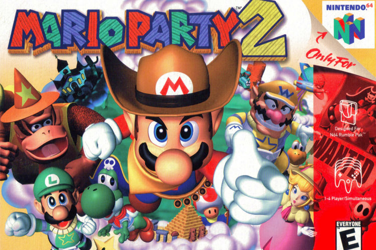 بازی Mario Party 2 برای Wii U منتشر شد