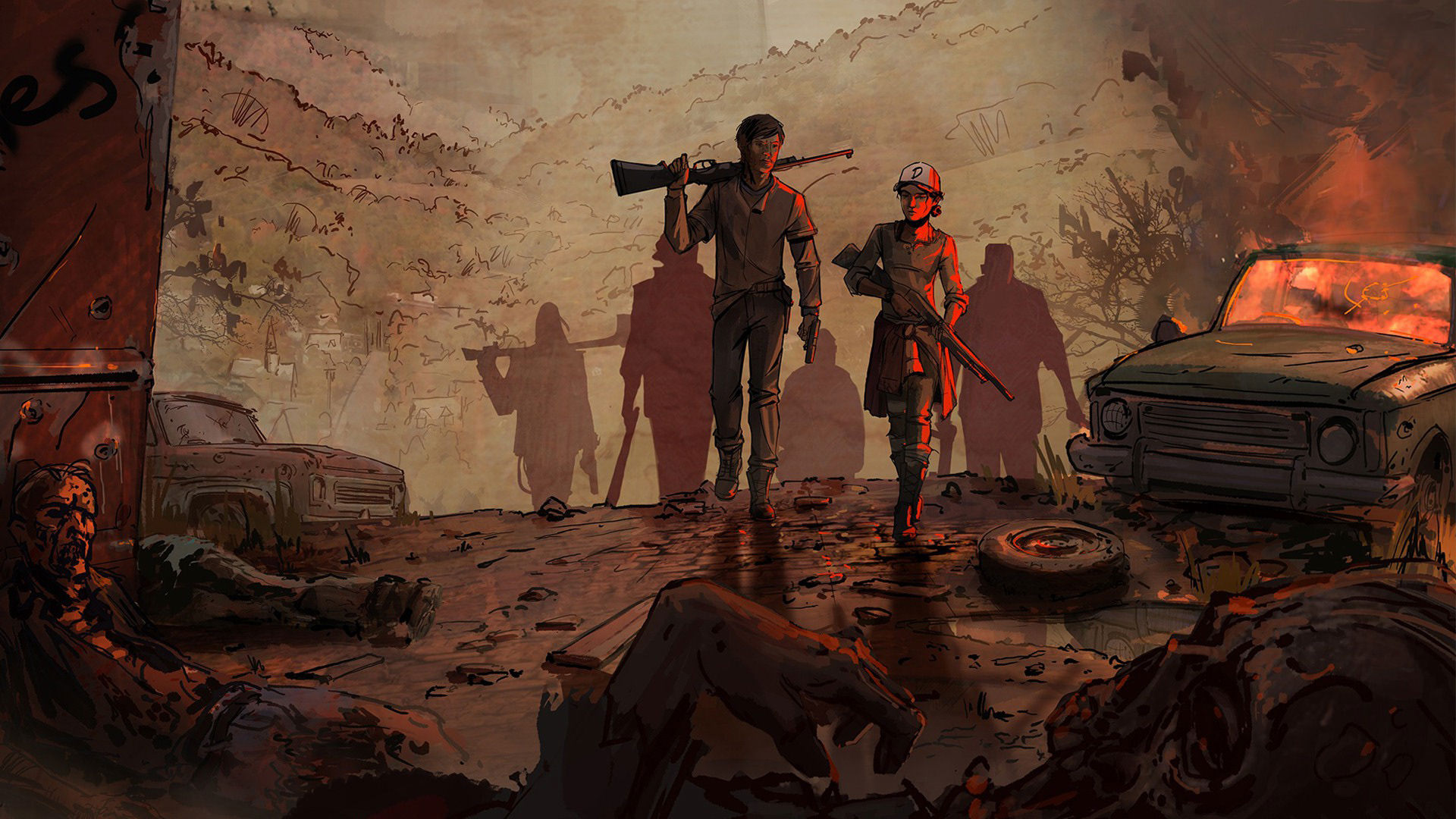 بررسی اپیزود اول و دوم بازی The Walking Dead - A New Frontier 
