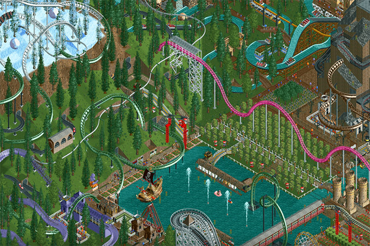 بازی RollerCoaster Tycoon Classic برای موبایل عرضه شد