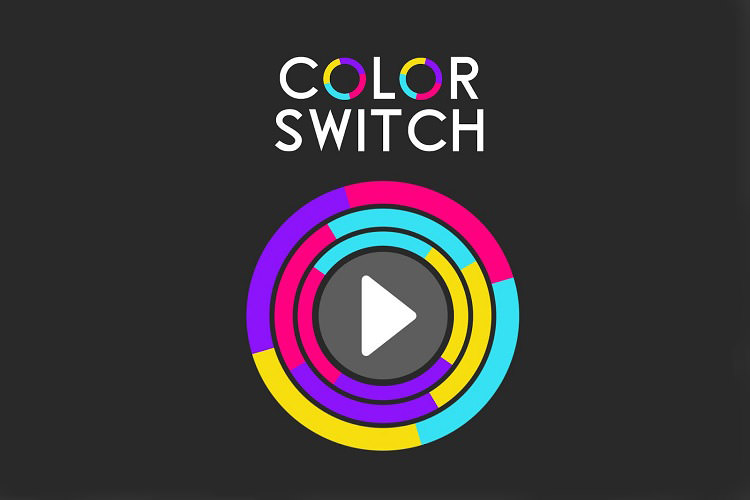 معرفی بازی موبایل Color Switch