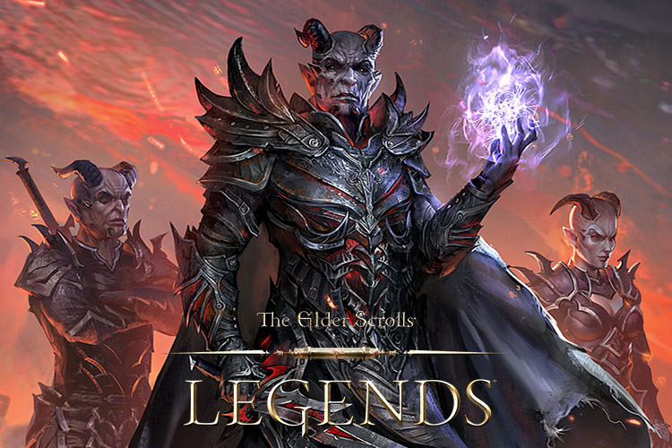تماشا کنید: ویدیوی یک رقابت کامل در بازی کارتی The Elder Scrolls: Legends