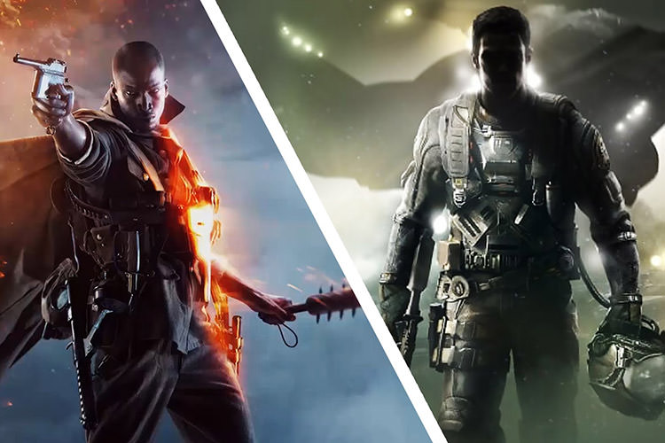 بر اساس نتایج یک نظرسنجی، بازی Call of Duty: Infinite Warfare مورد انتظارتر از Battlefield 1 است