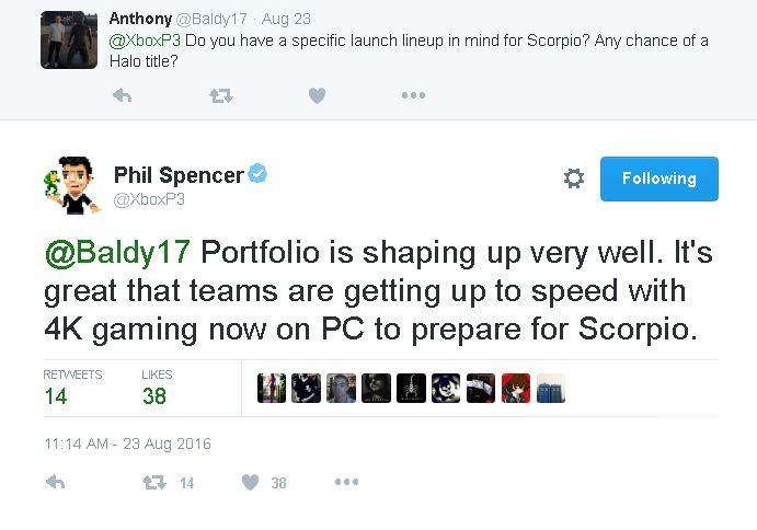 Phil Spencer scorpio