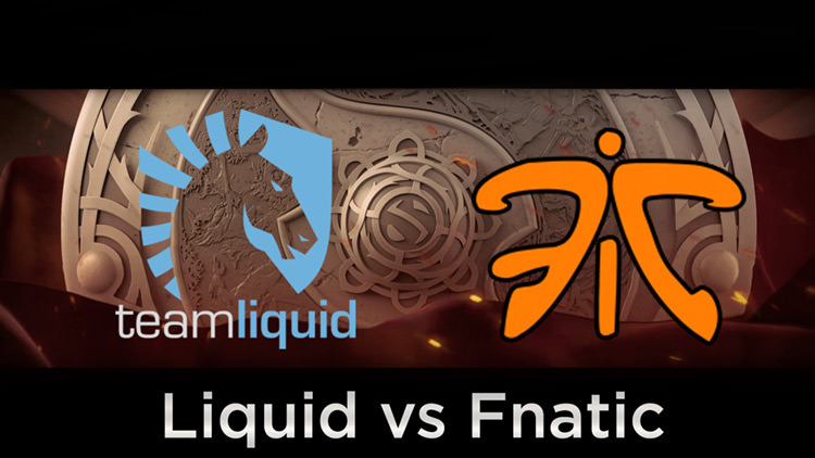 fnatic vs liquid day 4 main event ti6