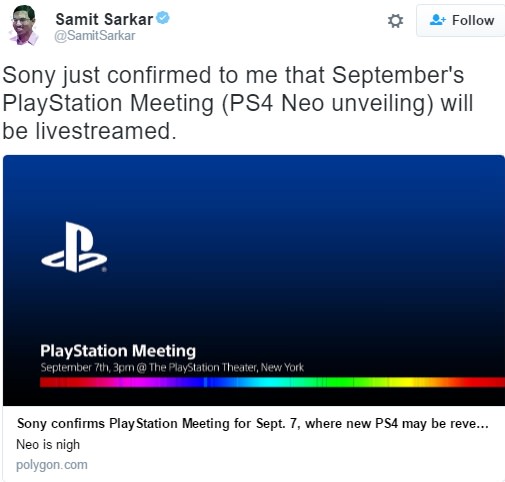 Playstation Meeting Live