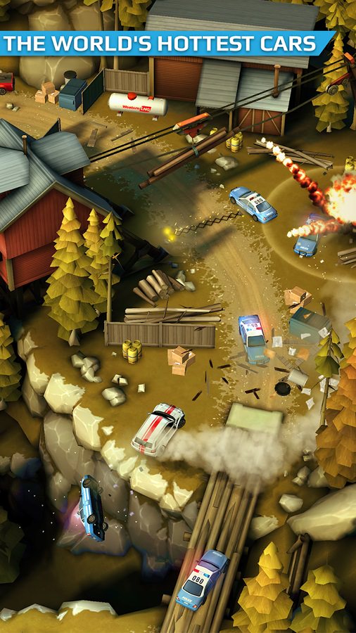 بازی موبایل Smash Bandits Racing