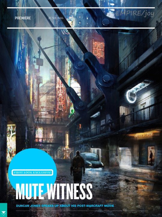 First Concept Art from Mute Movie