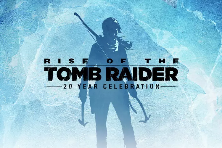 بسته‌بندی مخصوص بازی Rise of the Tomb Raider به مناسب بیست سالگی سری Tomb Raider