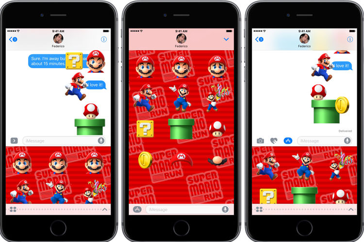 استیکرهای Super Mario در دسترس کاربران iOS قرار گرفت