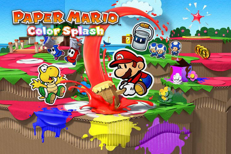 تریلر جدید Paper Mario: Color Splash تنوع گیم پلی این بازی را نشان می‌دهد