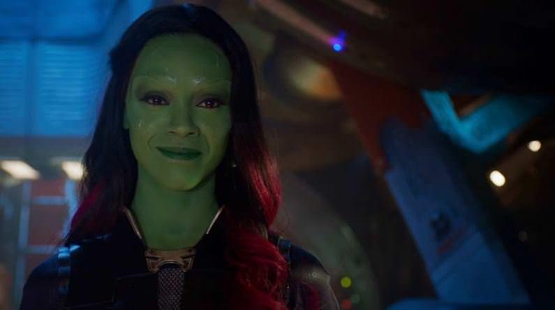 Gamora in Guardians Of The Galaxy