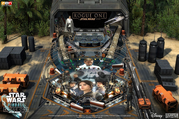 میز جدید بازی Pinball با محوریت Rogue One