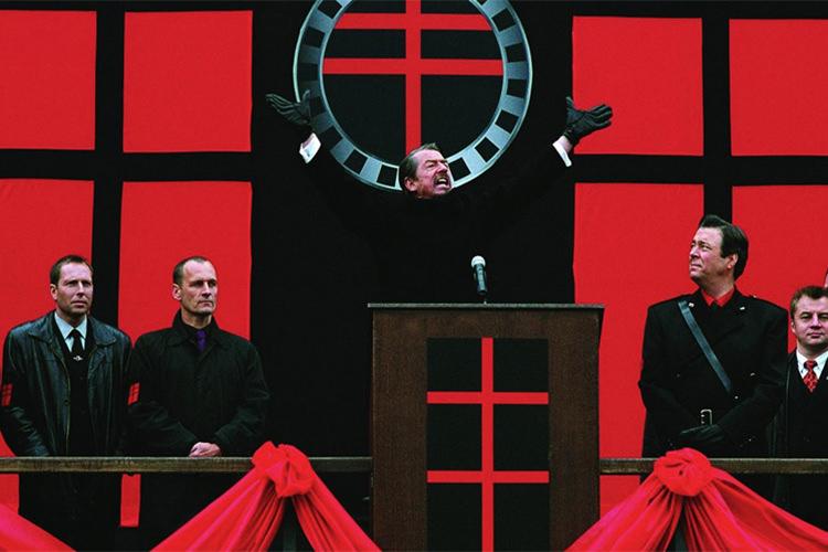 John Hurt in V for Vendetta