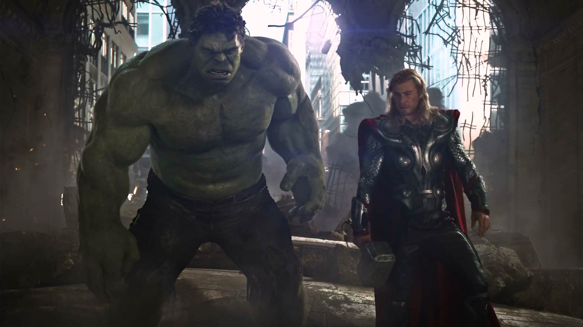 thor and hulk avengers