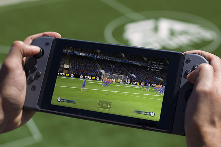 نسخه نینتندو سوییچ بازی FIFA 18