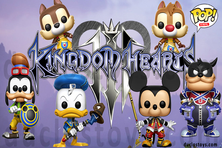 فانکو، فیگور های بازی Kingdom Hearts را معرفی کرد