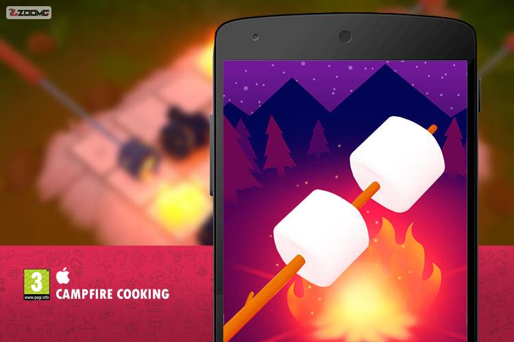 معرفی بازی موبایل Campfire Cooking