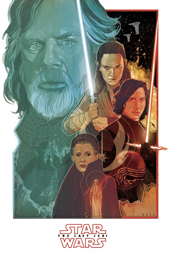 Star Wars: The Last Jedi Fan Poster