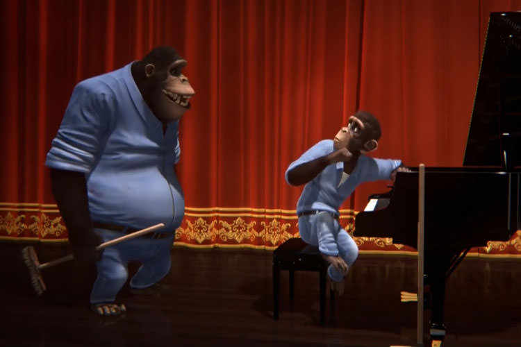 معرفی انیمیشن کوتاه Monkey Symphony
