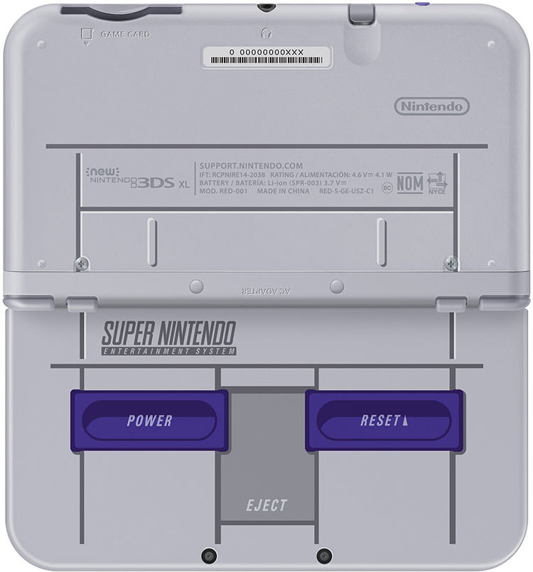 نسخه SNES کنسول New 3DS XL