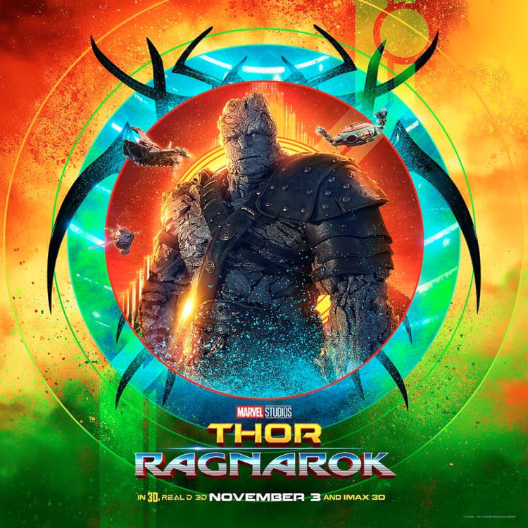 Thor: Ragnarok Korg Poster