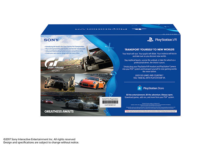 باندل پلی‌استیشن VR بازی Gran Turismo Sport