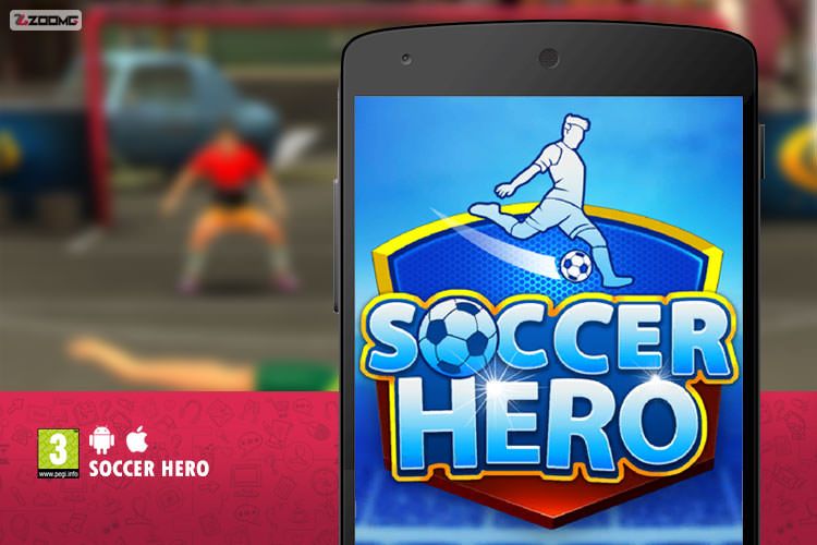 معرفی بازی موبایل Soccer Hero