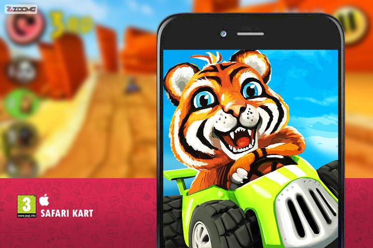 معرفی بازی موبایل Safari Kart