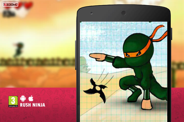 معرفی بازی موبایل Ninja Rush