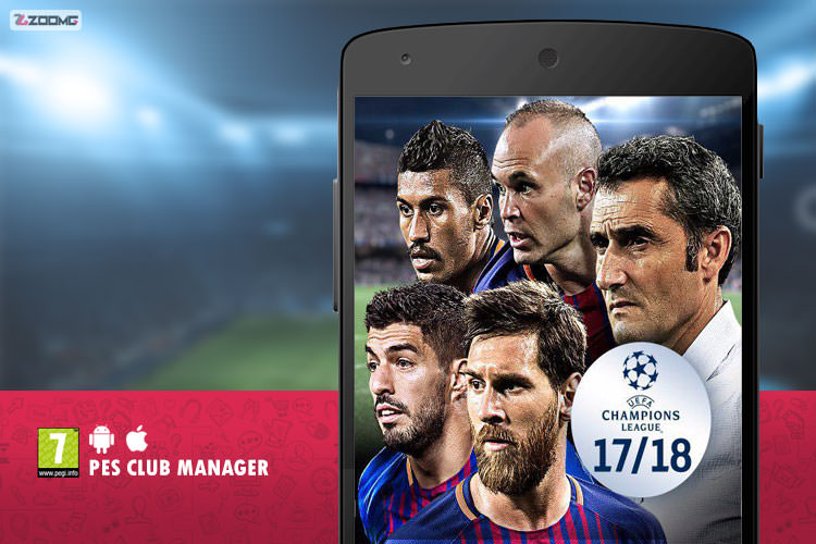 معرفی بازی موبایل PES Club Manager