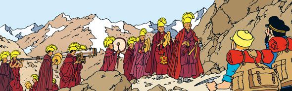 ماجراهای تن تن و میلو؛ تن تن در تبت