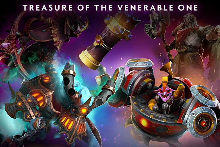 باکس Treasure of the Venerable One بازی Dota 2 منتشر شد 
