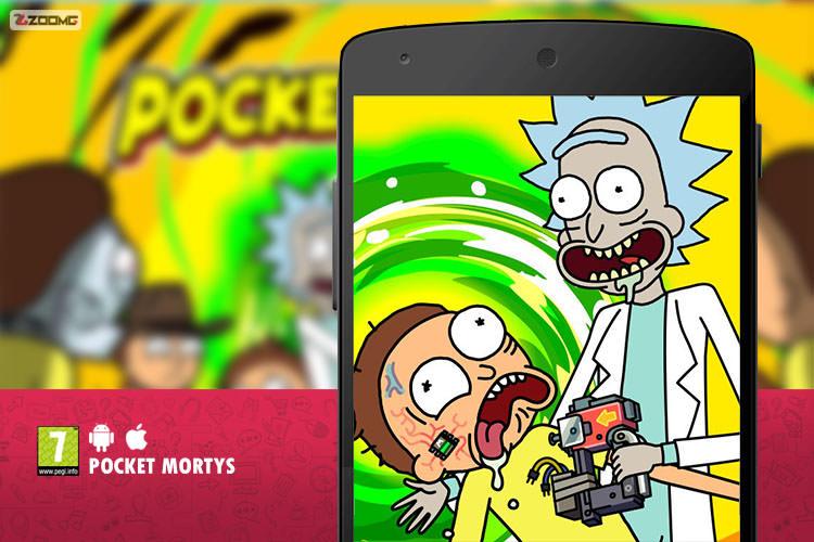 معرفی بازی موبایل Pocket Mortys