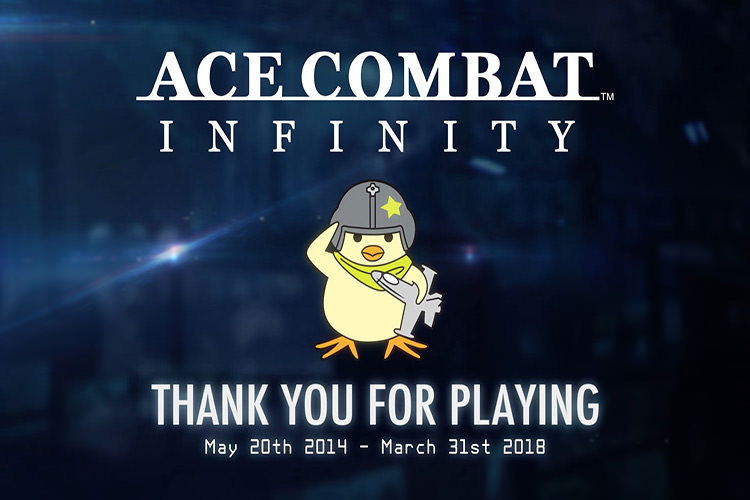 سرورهای بازی Ace Combat Infinity اوایل ۲۰۱۸ غیرفعال می‌شوند