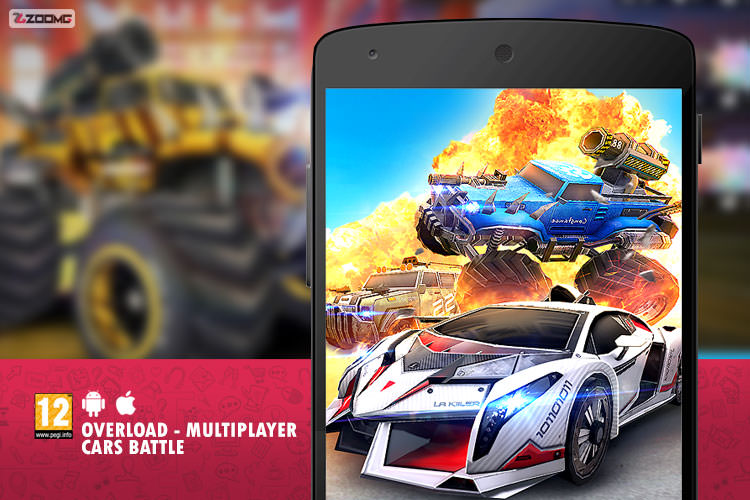 معرفی بازی موبایل Overload: Multiplayer Cars Battle