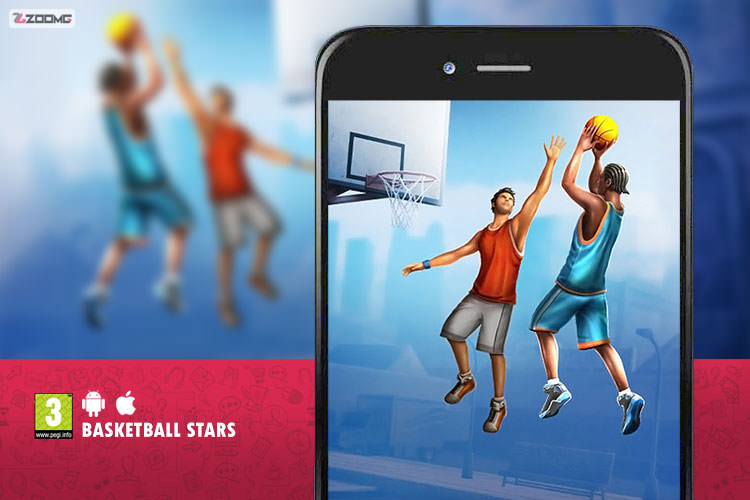 معرفی بازی موبایل Basketball Stars