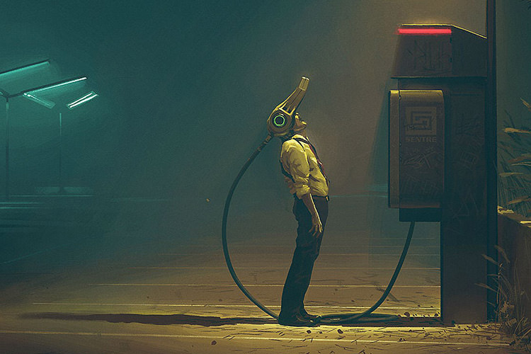 Шт арт. Simon Stalenhag Electric State. Electric State Саймона Сталенхага. 