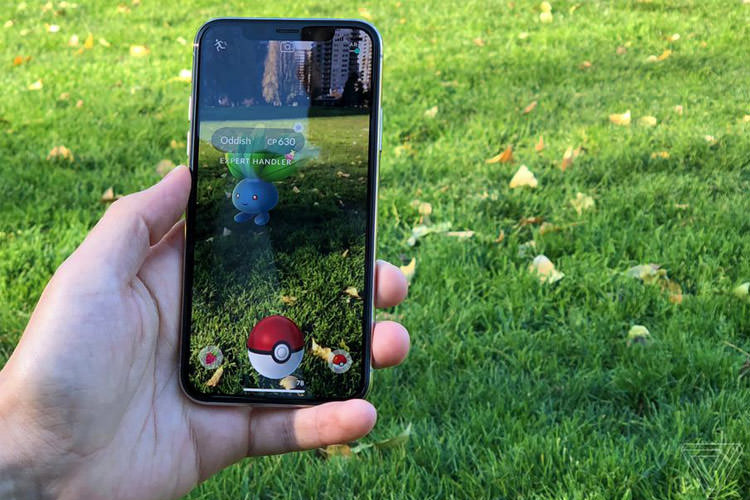 تجربه پیشرفته واقعیت افزوده در بازی Pokemon Go با آپدیت نسخه iOS
