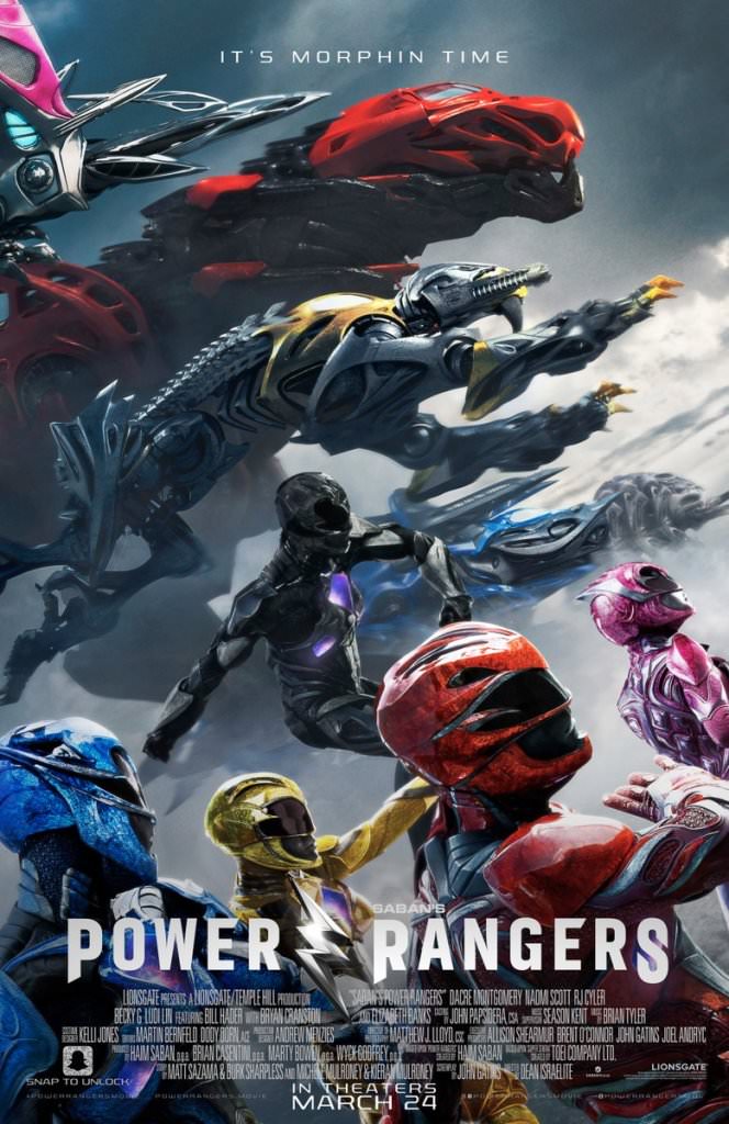 New Power Rangers Movie Poster