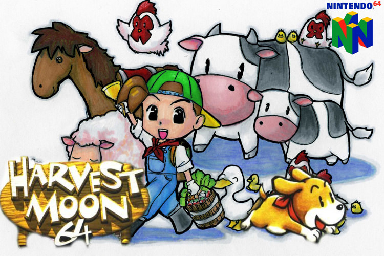 بازی Harvest Moon 64 برای Wii U منتشر می‌شود