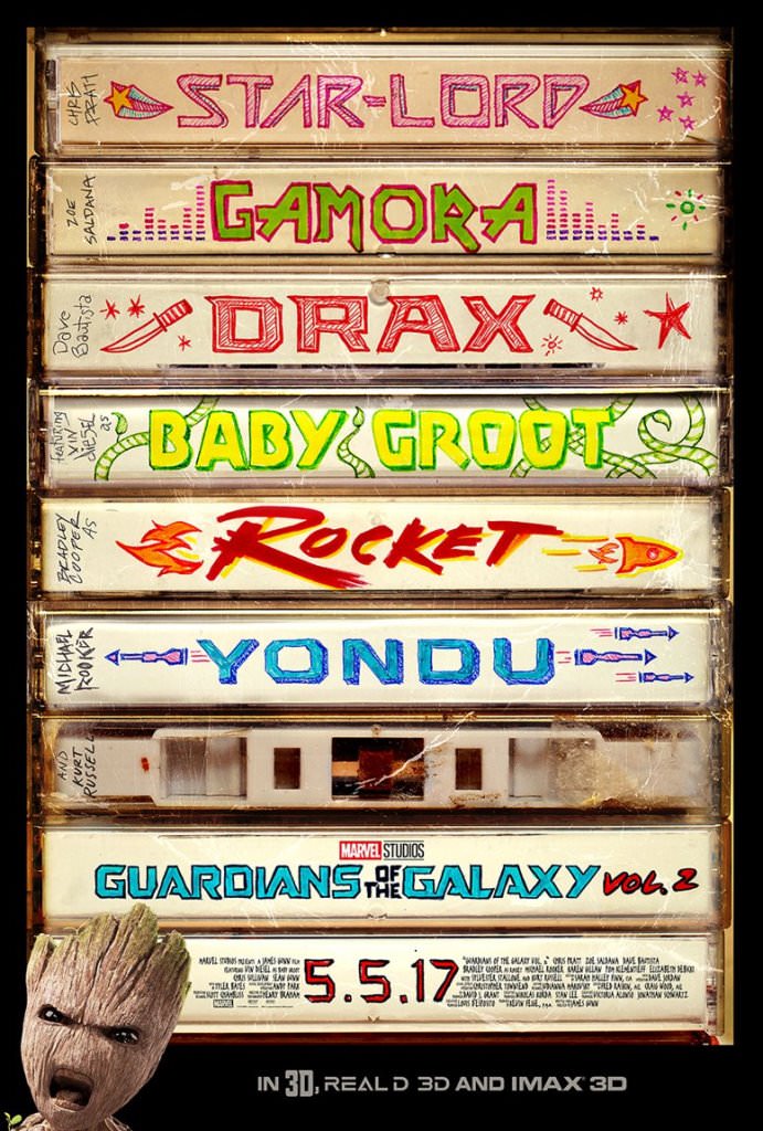 Guardians of the Galaxy Vol. 2 new poster