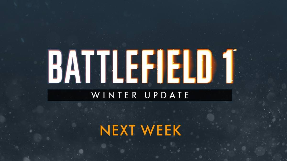 battlefield 1 winter update