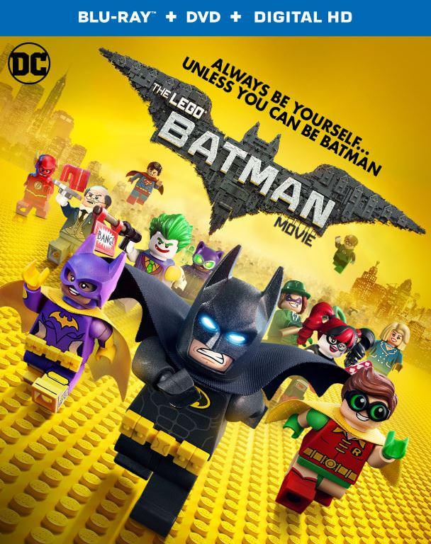 The LEGO Batman Movie bluray cover