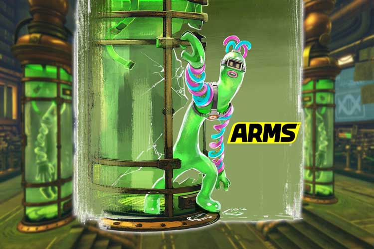 تریلر جدید بازی Arms با محورت مبارز Helix